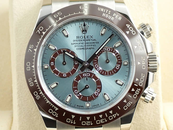 ロレックス デイトナ Ref.116506 プラチナ アイスブルー文字盤
