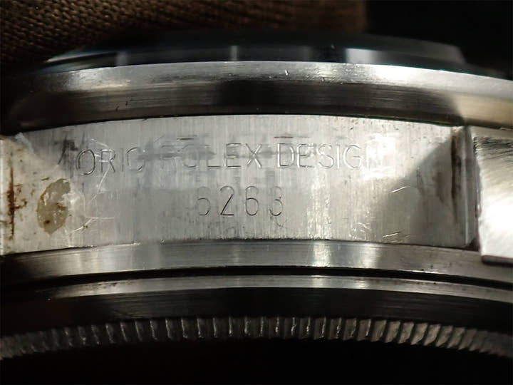 ロレックス デイトナ Ref.6263 ステンレススチール ブラック文字盤