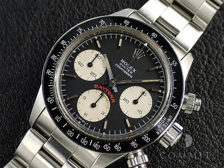 ロレックス デイトナ Ref.6263 ステンレススチール ブラック文字盤