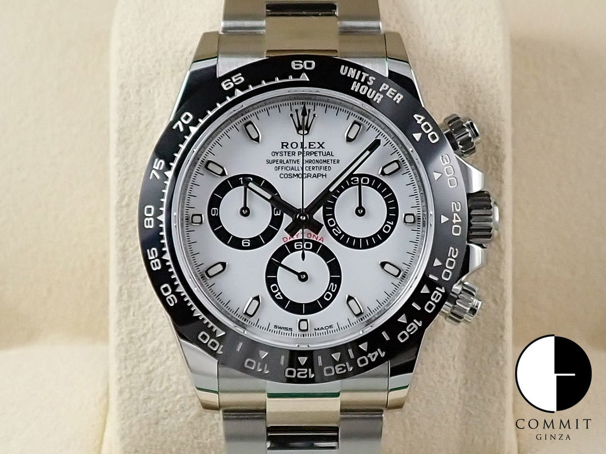 ロレックス デイトナ Ref.116500LN ステンレススチール ホワイト文字盤