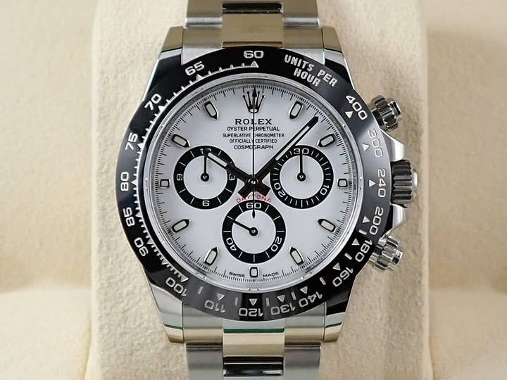 ロレックス デイトナ Ref.116500LN ステンレススチール ホワイト文字盤