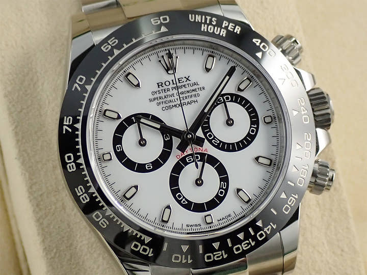 ロレックス デイトナ Ref.116500LN ステンレススチール ホワイト文字盤