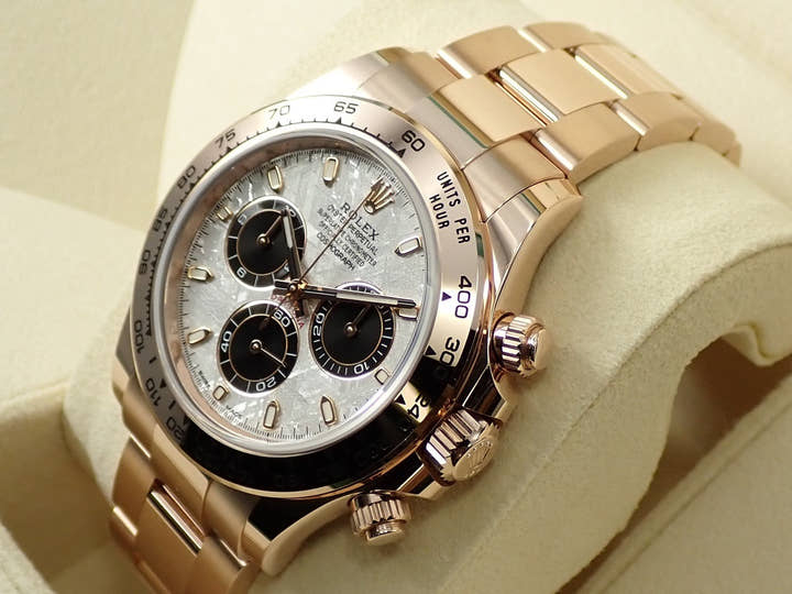 ロレックス デイトナ Ref.116505 エバーローズゴールド メテオライト文字盤