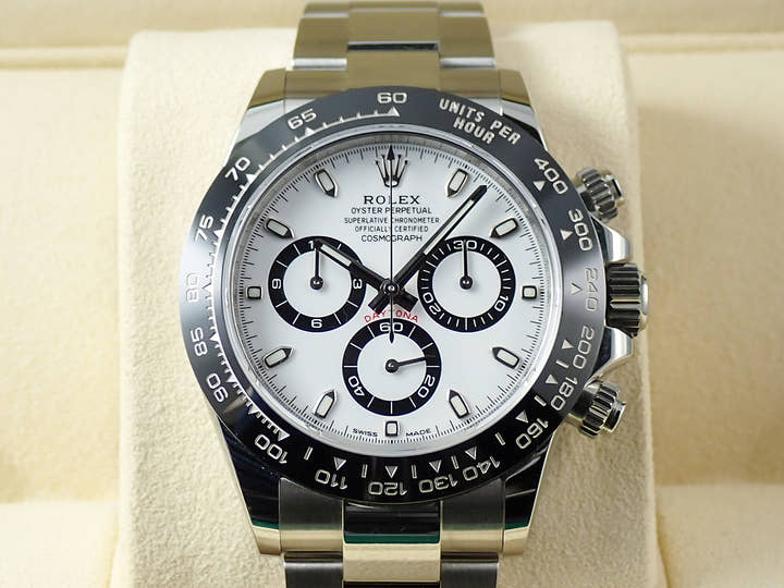 ロレックス デイトナ Ref.116500LN ステンレススチール ホワイト文字盤