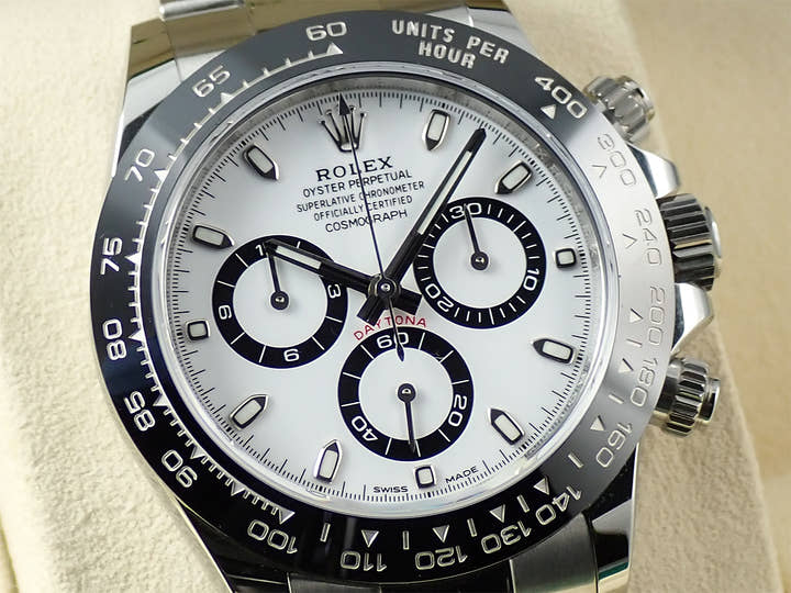 ロレックス デイトナ Ref.116500LN ステンレススチール ホワイト文字盤