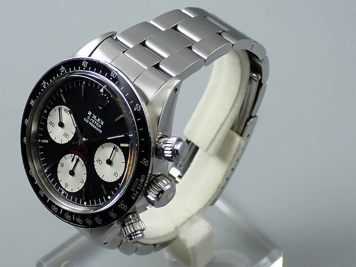 ロレックス デイトナ Ref.6263 ステンレススチール ブラック文字盤