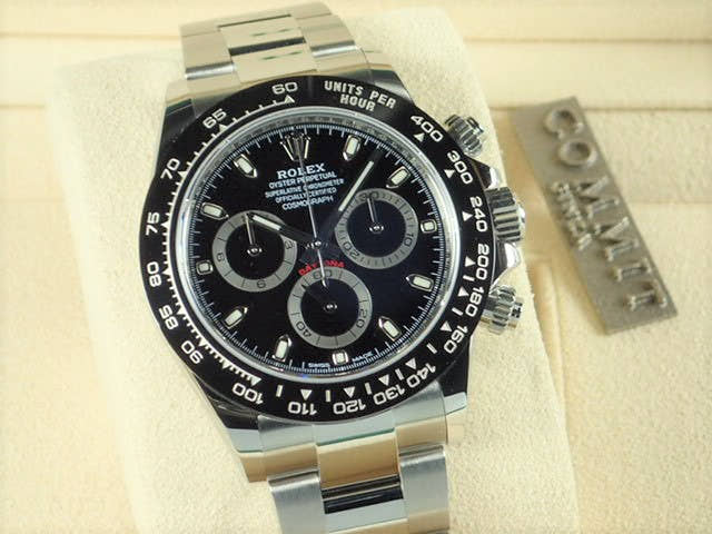 ロレックス デイトナ Ref.116500LN ブラック文字盤 未使用 daytona-320