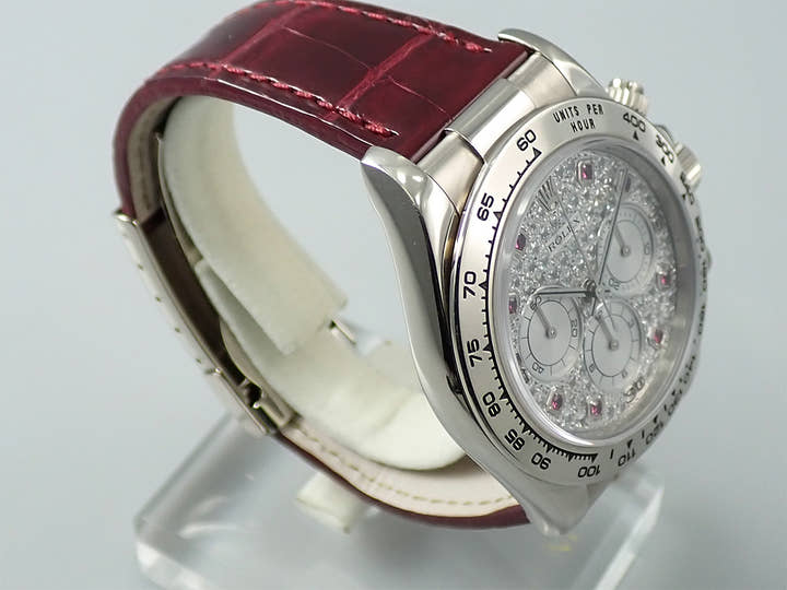 ロレックス デイトナ エルプリメロ Ref.16519 ホワイトゴールド ダイヤ文字盤