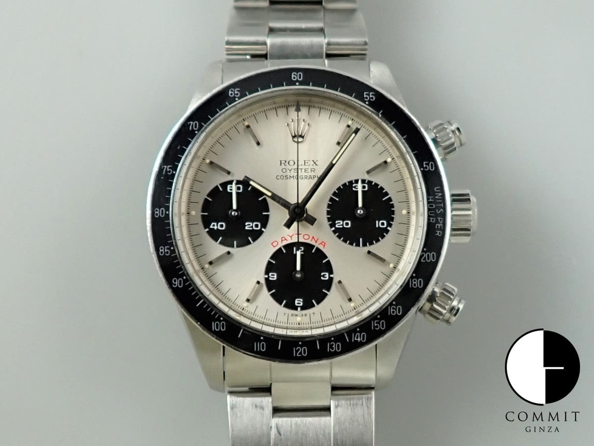 ロレックス デイトナ Ref.6263 ステンレススチール シルバー文字盤