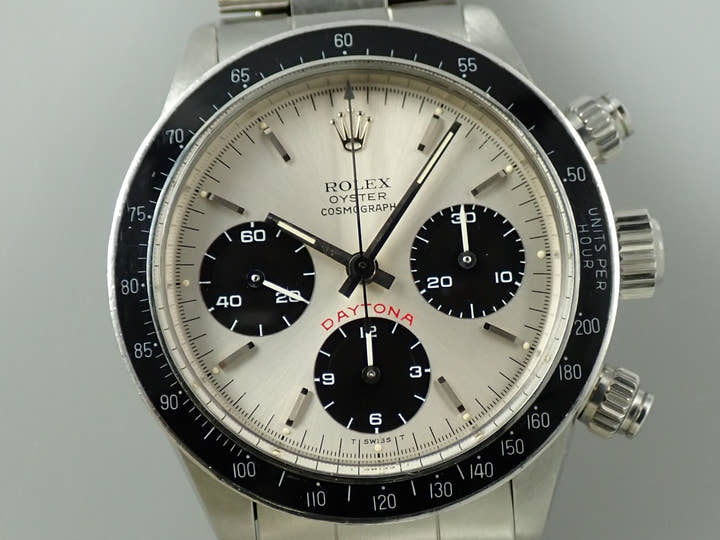 ロレックス デイトナ Ref.6263 ステンレススチール シルバー文字盤