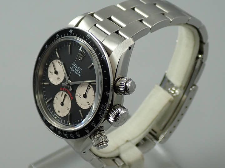 ロレックス デイトナ Ref.6263 ステンレススチール ブラック文字盤