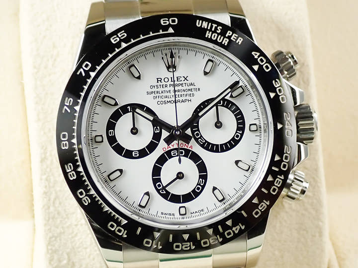 ロレックス デイトナ Ref.116500LN ステンレススチール ホワイト文字盤