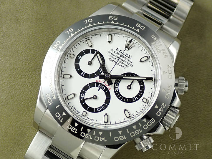 ロレックス デイトナ Ref.116500LN ステンレススチール ホワイト文字盤