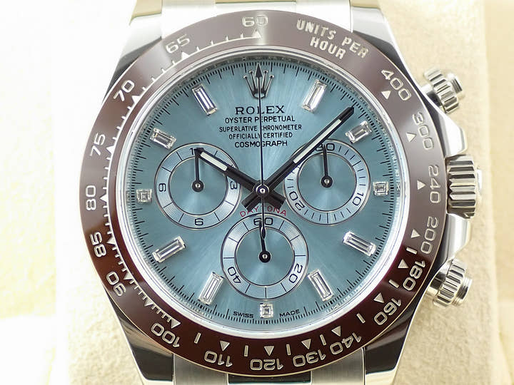 ロレックス デイトナ Ref.116506 プラチナ アイスブルー文字盤