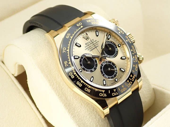 ロレックス デイトナ Ref.116518LN イエローゴールド ブラックxシャンパン文字盤