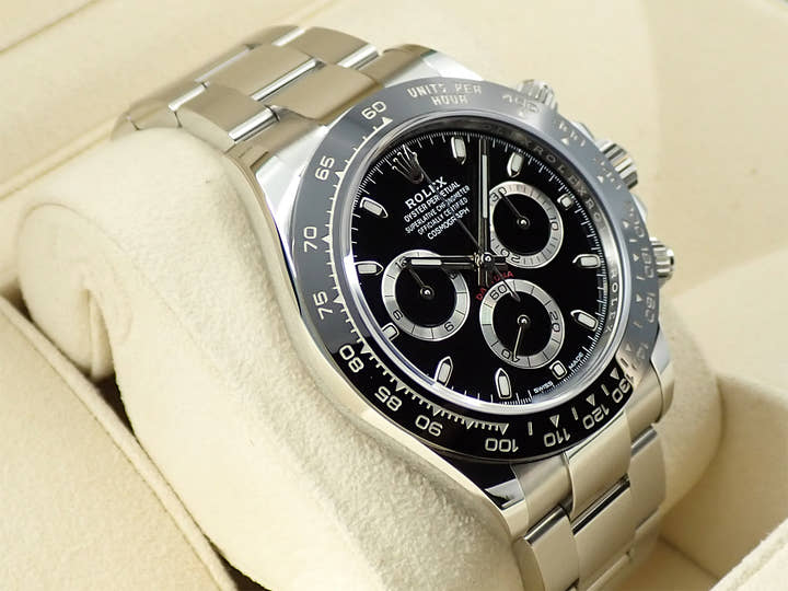 ロレックス デイトナ Ref.116500LN ステンレススチール ブラック文字盤