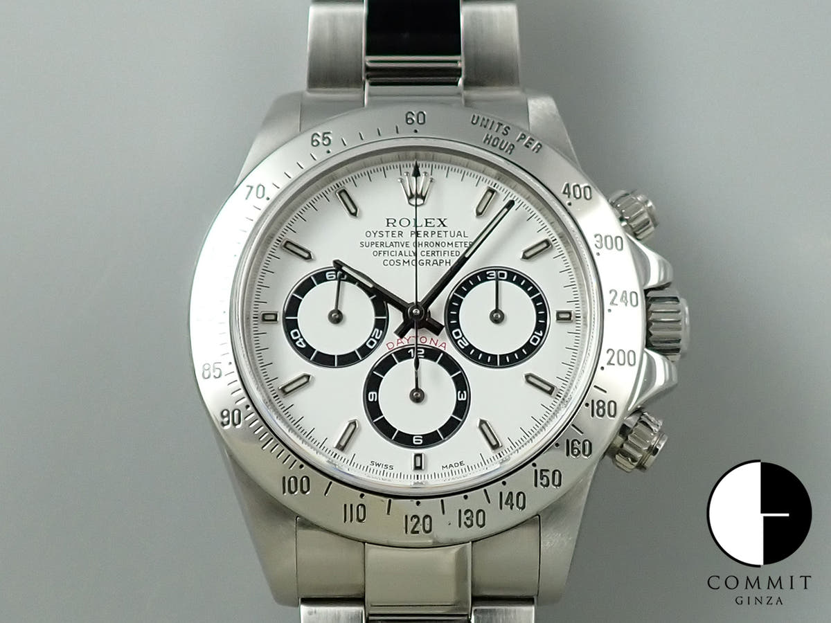 Rolex Daytona El Primero Ref. 16520 Stainless Steel White Dial