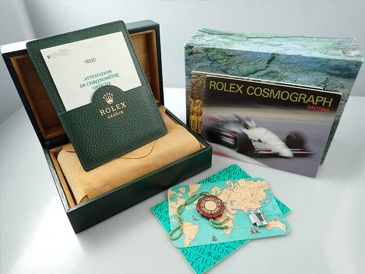 ロレックス デイトナ エルプリメロ Ref.16520 ステンレススチール ブラック文字盤