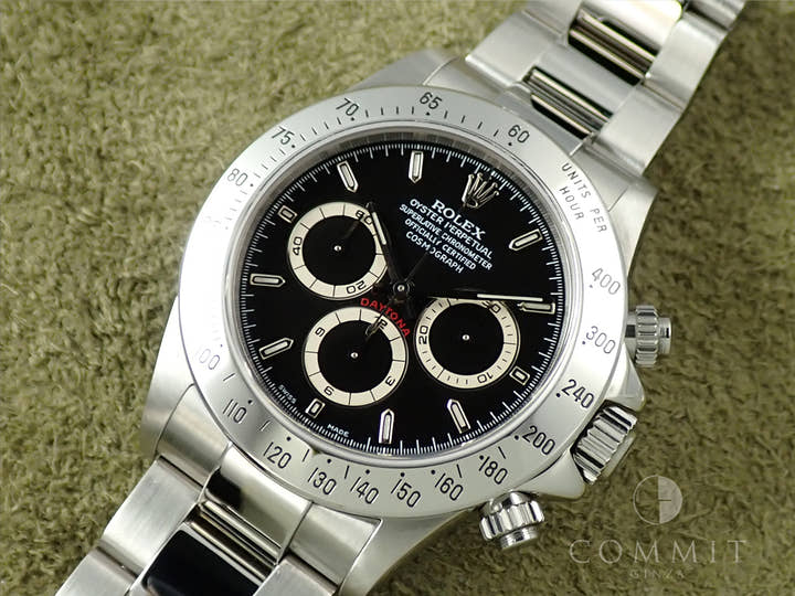 ロレックス デイトナ エルプリメロ Ref.16520 ステンレススチール ブラック文字盤