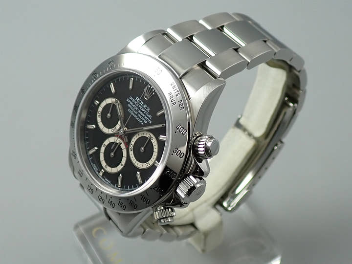 ロレックス デイトナ エルプリメロ Ref.16520 ステンレススチール ブラック文字盤