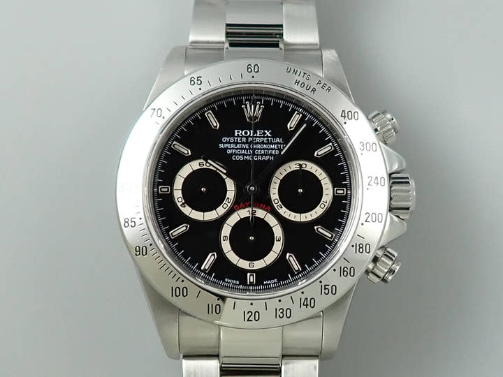 ロレックス デイトナ エルプリメロ Ref.16520 ステンレススチール ブラック文字盤