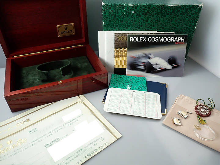 ロレックス デイトナ エルプリメロ Ref.16523 ステンレススチール/イエローゴールド ホワイト文字盤