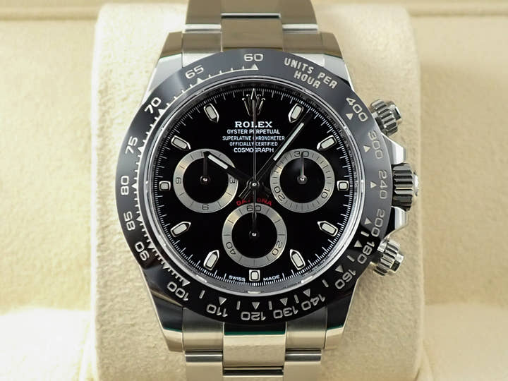 ロレックス デイトナ Ref.116500LN ステンレススチール ブラック文字盤