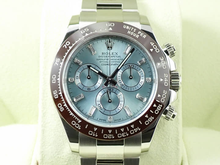 ロレックス デイトナ Ref.116506A プラチナ アイスブルー文字盤