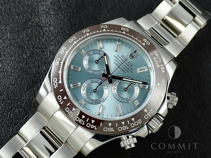 ロレックス デイトナ Ref.116506A プラチナ アイスブルー文字盤