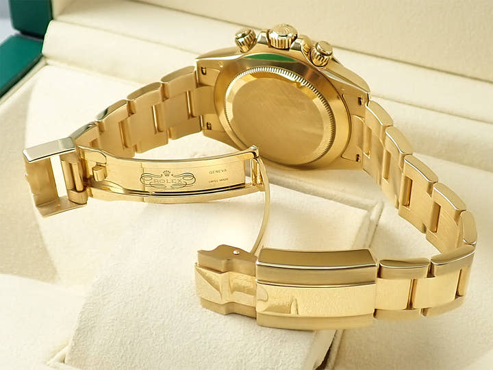 ロレックス デイトナ Ref.116528 イエローゴールド ホワイト文字盤