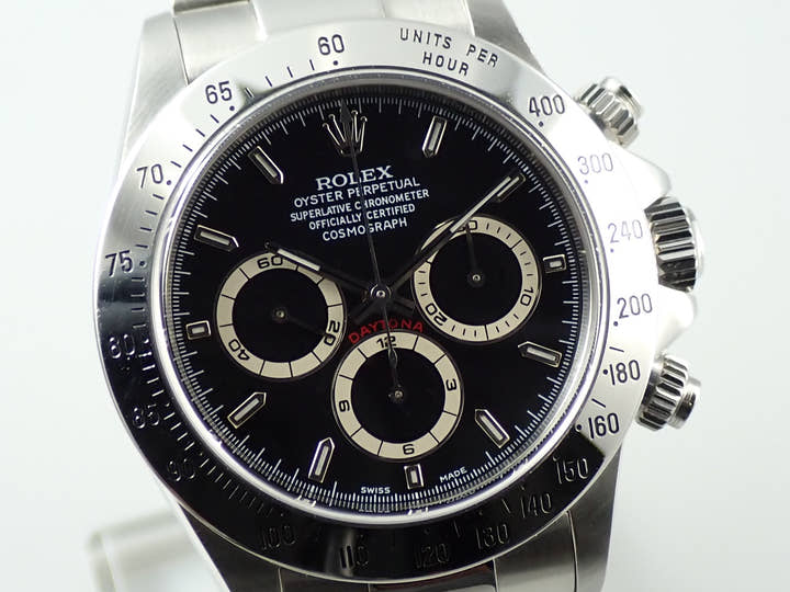 ロレックス デイトナ エルプリメロ Ref.16520 ステンレススチール ブラック文字盤