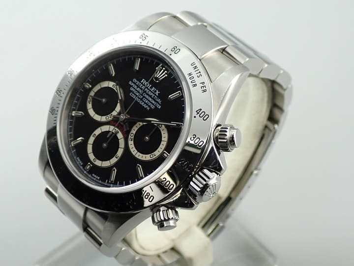 ロレックス デイトナ エルプリメロ Ref.16520 ステンレススチール ブラック文字盤