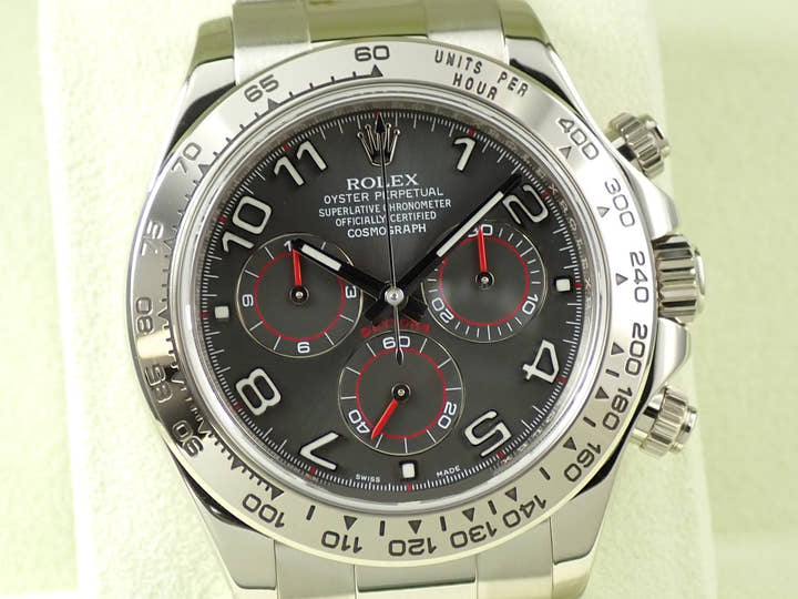 ロレックス デイトナ Ref.116509 ホワイトゴールド グレー文字盤