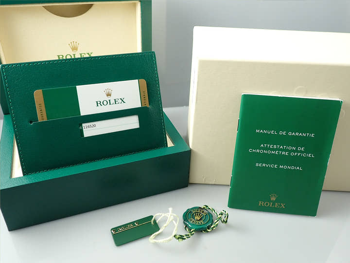 ロレックス デイトナ Ref.116520 ステンレススチール ブラック文字盤