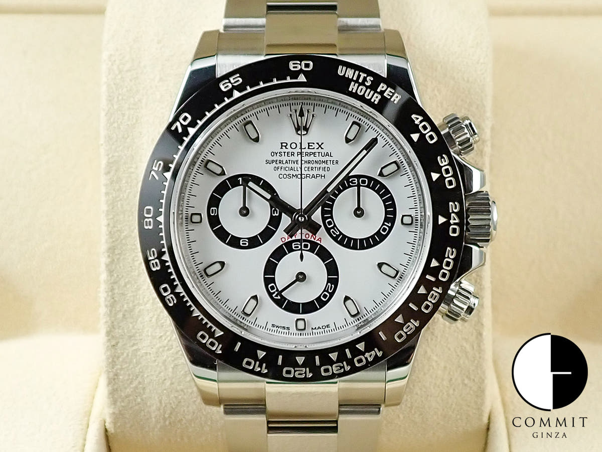 ロレックス デイトナ Ref.116500LN ステンレススチール ホワイト文字盤