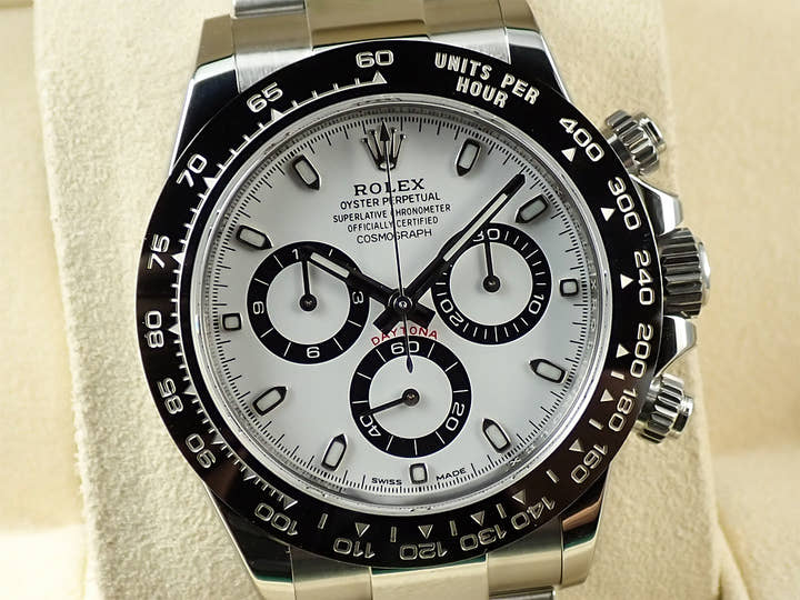 ロレックス デイトナ Ref.116500LN ステンレススチール ホワイト文字盤
