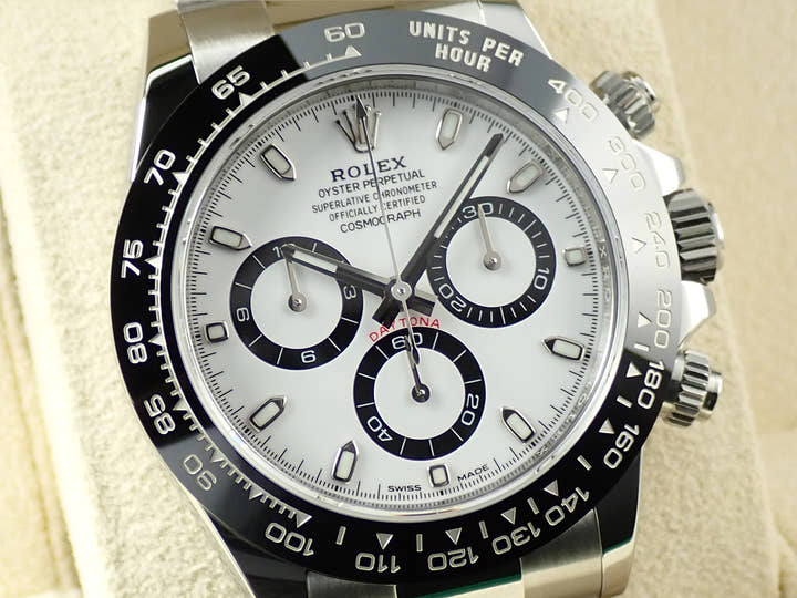 ロレックス デイトナ Ref.116500LN ステンレススチール ホワイト文字盤