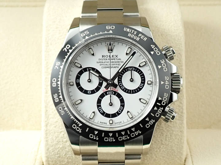 ロレックス デイトナ Ref.116500LN ステンレススチール ホワイト文字盤