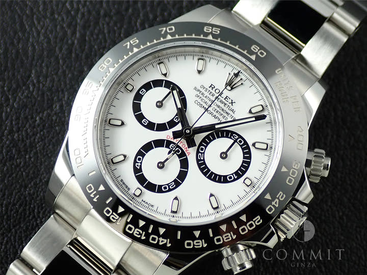 ロレックス デイトナ Ref.116500LN ステンレススチール ホワイト文字盤