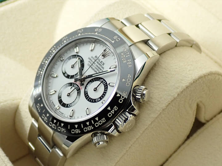 ロレックス デイトナ Ref.116500LN ステンレススチール ホワイト文字盤