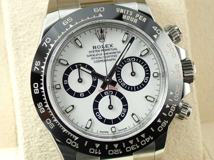 ロレックス デイトナ Ref.116500LN ステンレススチール ホワイト文字盤
