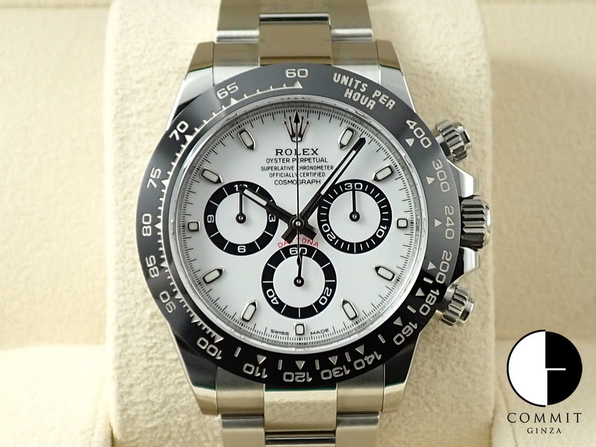ロレックス デイトナ Ref.116500LN ステンレススチール ホワイト文字盤