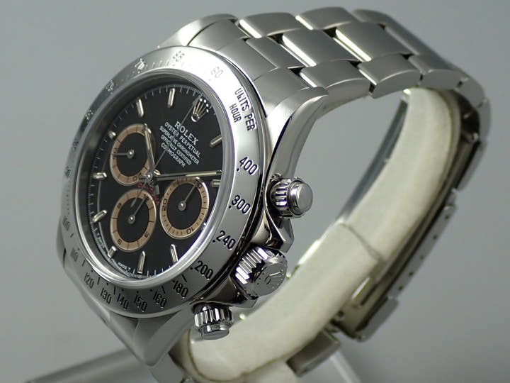 ロレックス デイトナ エルプリメロ Ref.16520 ステンレススチール ブラック文字盤