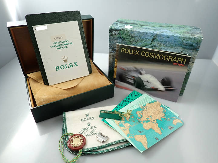 ロレックス デイトナ エルプリメロ Ref.16520 ステンレススチール ブラック文字盤