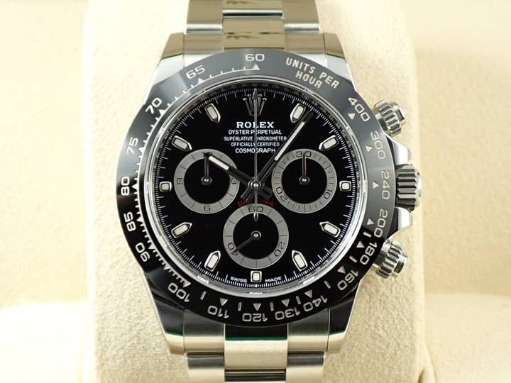ロレックス デイトナ Ref.116500LN ステンレススチール ブラック文字盤