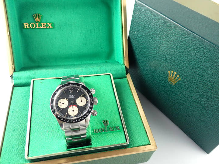 Rolex Daytona Ref.6263 Black Dial Used daytona-344