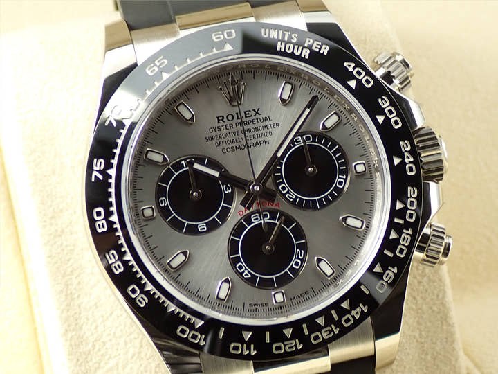 ロレックス デイトナ Ref.116519LN ホワイトゴールド スチールxブラック文字盤