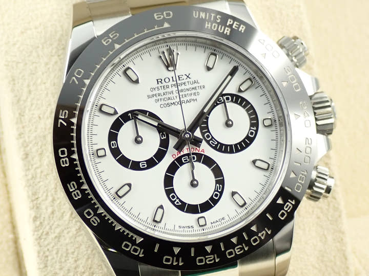 ロレックス デイトナ Ref.116500LN ステンレススチール ホワイト文字盤