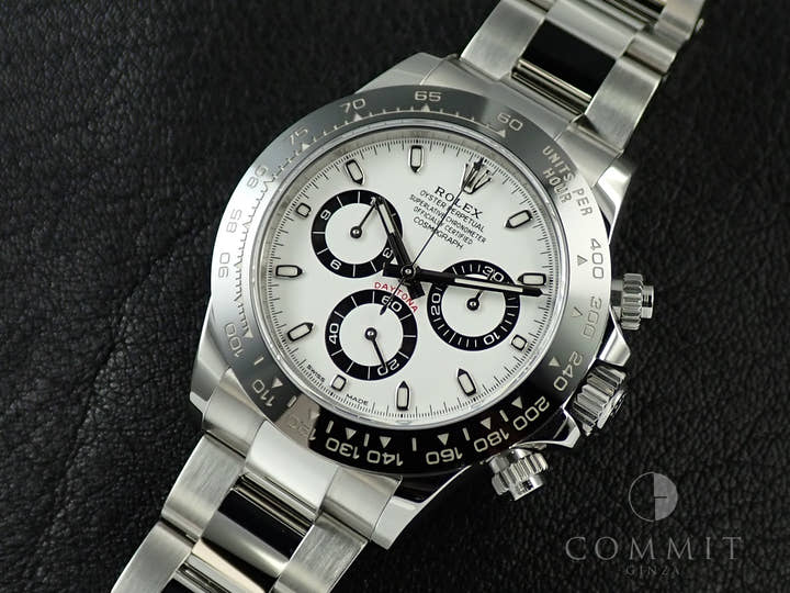 ロレックス デイトナ Ref.116500LN ステンレススチール ホワイト文字盤