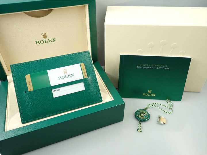 ロレックス デイトナ Ref.116503G ステンレススチール/イエローゴールド シャンパン文字盤